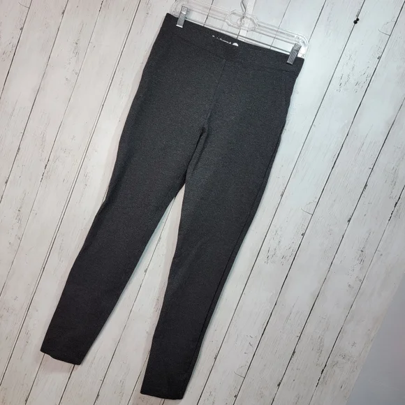 Betabrand Women’s Dark Gray Skinny Leg Classic Dress Pant Yoga Pants Size Medium - Picture 2 of 5
